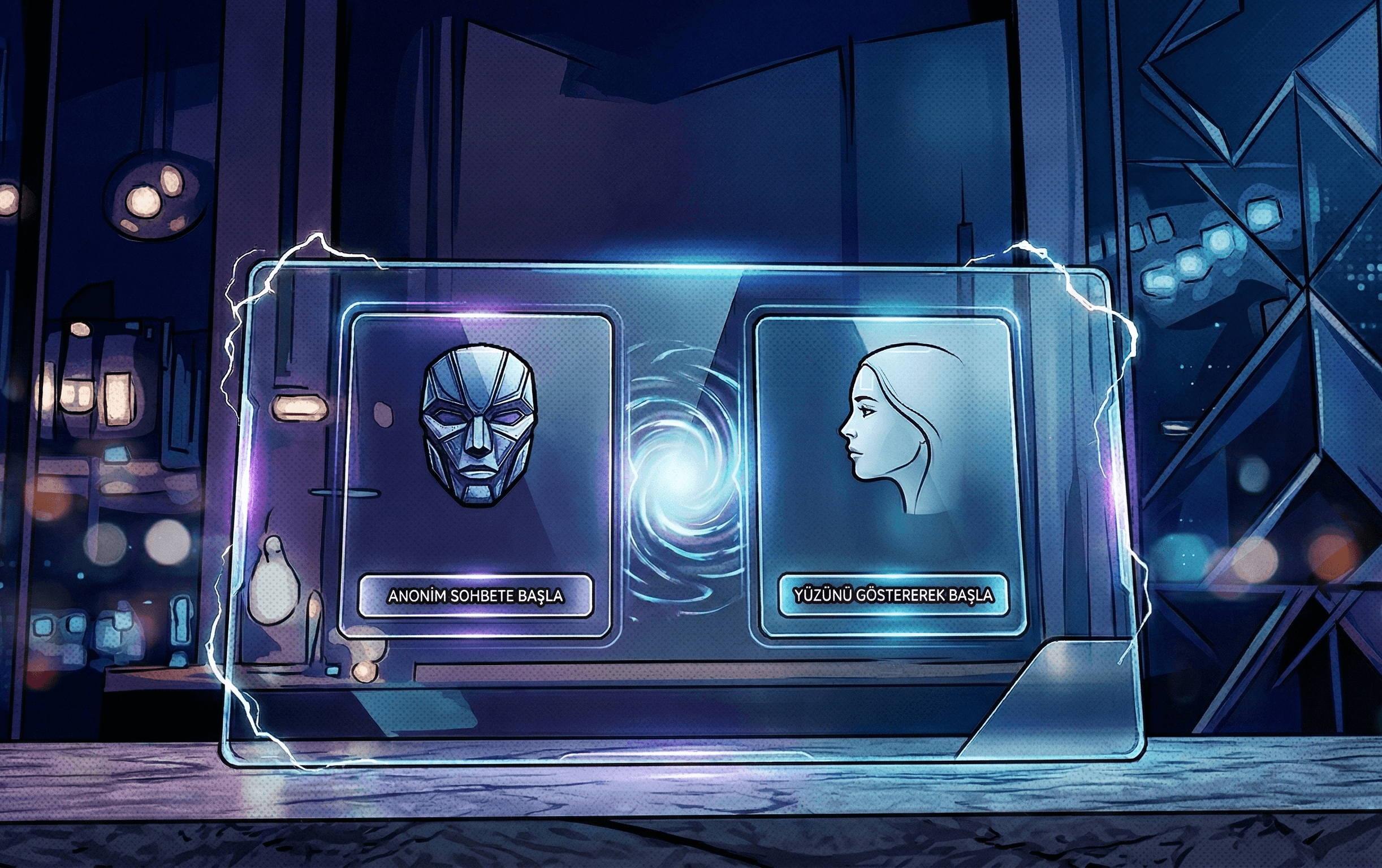 Wybe kimlik geçidi ekranı